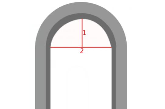 圓弧門洞別墅大門尺寸測量方法