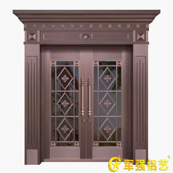 玻璃銅門