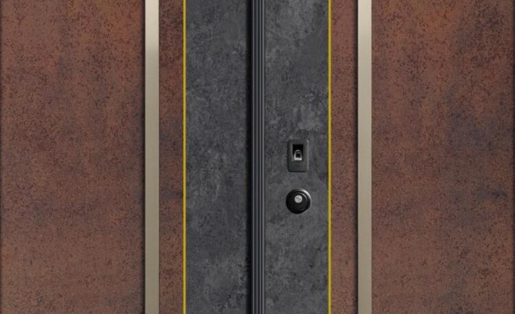 西班牙進口巖石板鑄鋁門門面部分截圖